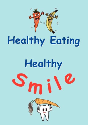 Publication cover - Healthy Eating Healthy Smile