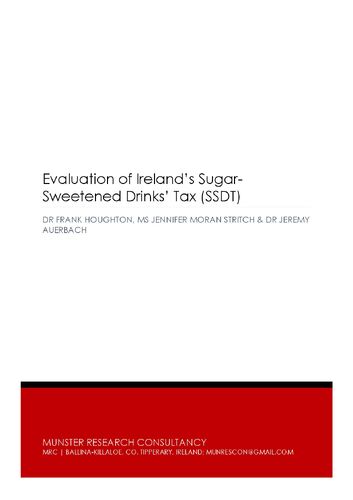 Sugar Tax Evaluation 2024